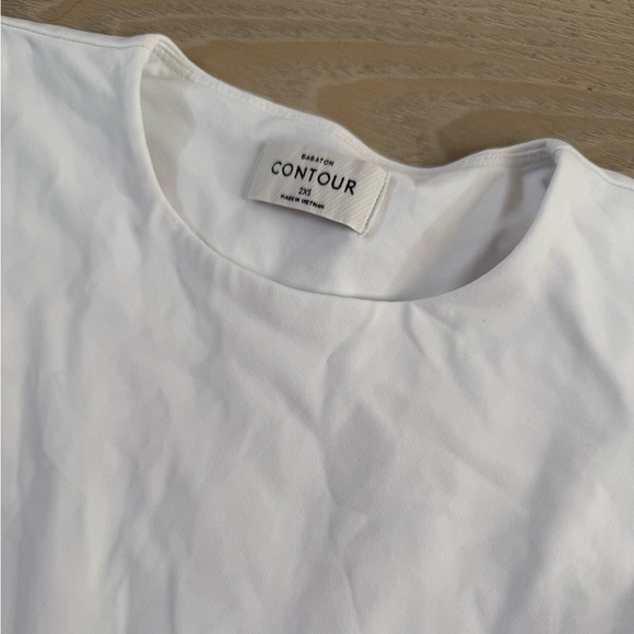 Aritzia Babaton Contour White Long Sleeve Bodysuit 2XS - Picture 4 of 4